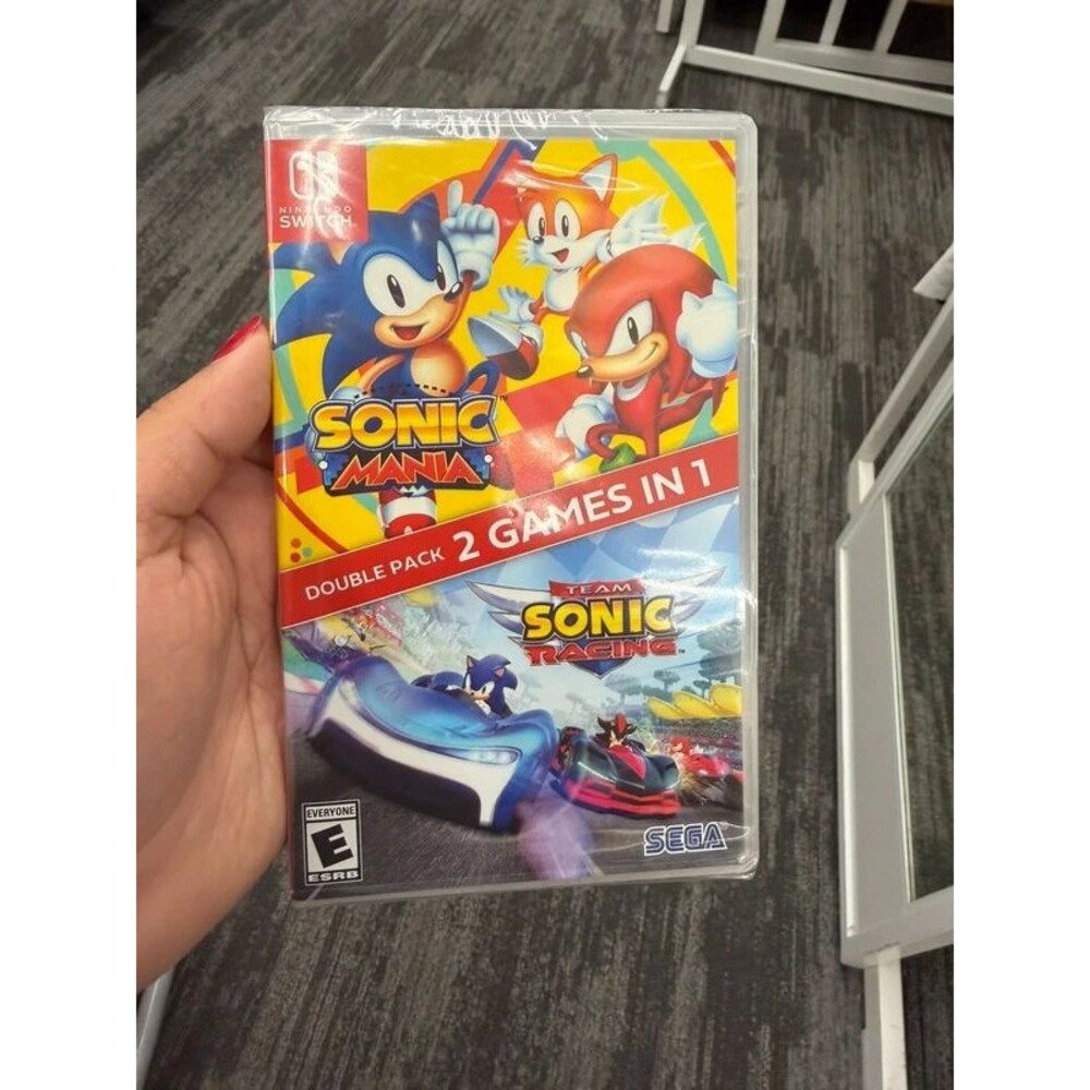 Sonic Mania + Team Sonic Racing Nintendo switch